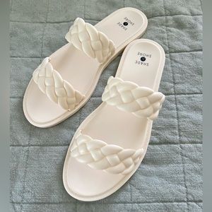Target Shade & Shore Women’s Reign Jelly Sandals Size 7 in Off-White